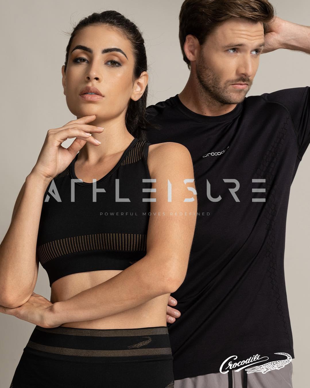 Crocodile athletic wear campaign