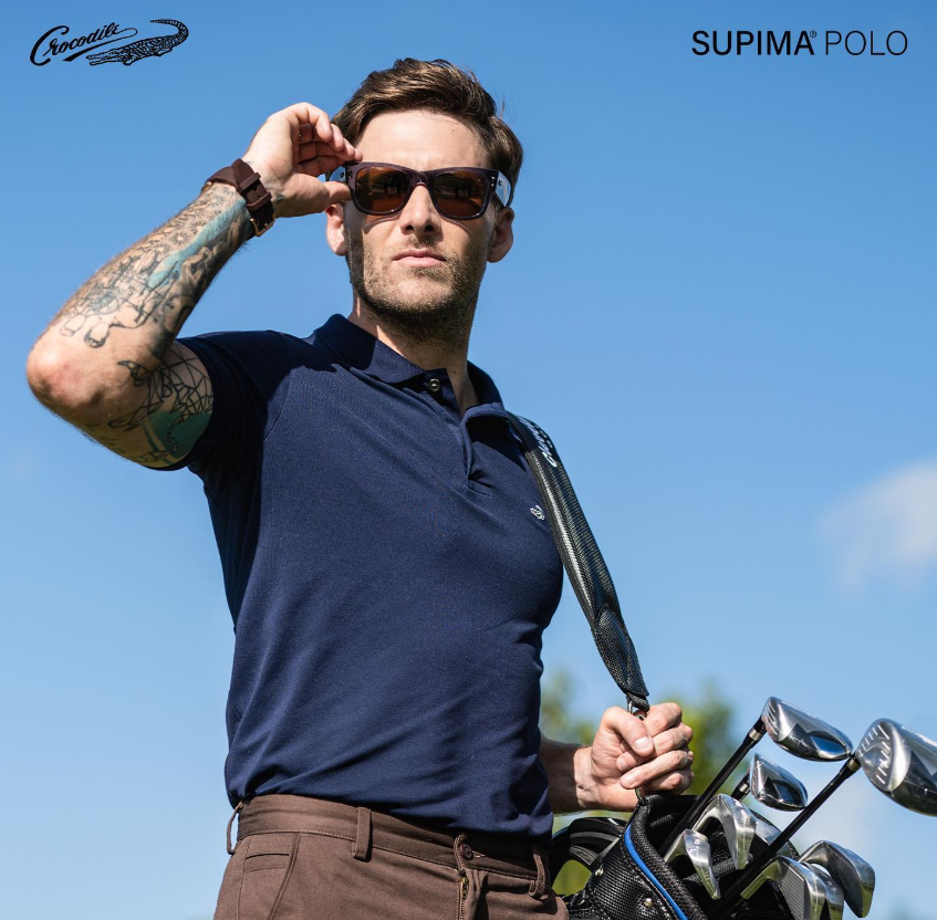 Crocodile SUPIMA Polo Collection